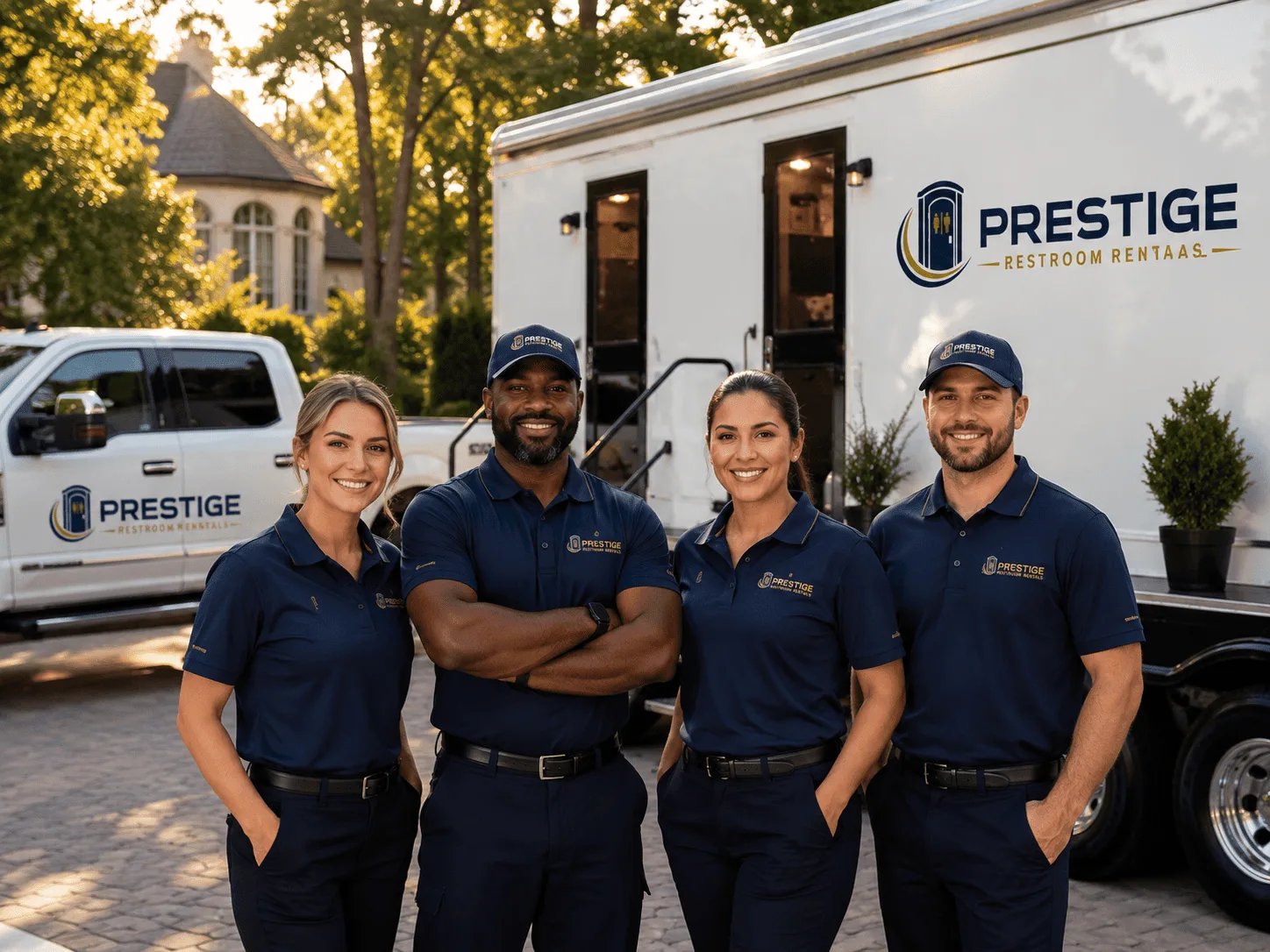 Trusted Luxury Portable Restrooms company in Idaville, IN